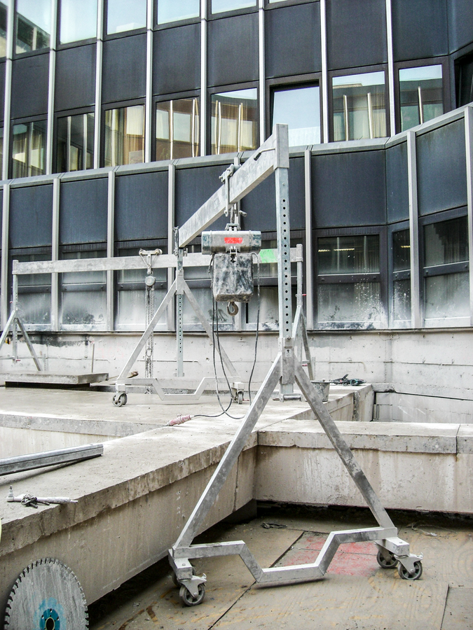 Aluminium-Portalkran fahrbar APKF