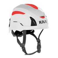 KASK Helm Quantum, Weiss/Rot