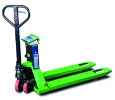 Paletthubwagen Greenline mit integrierter Waage