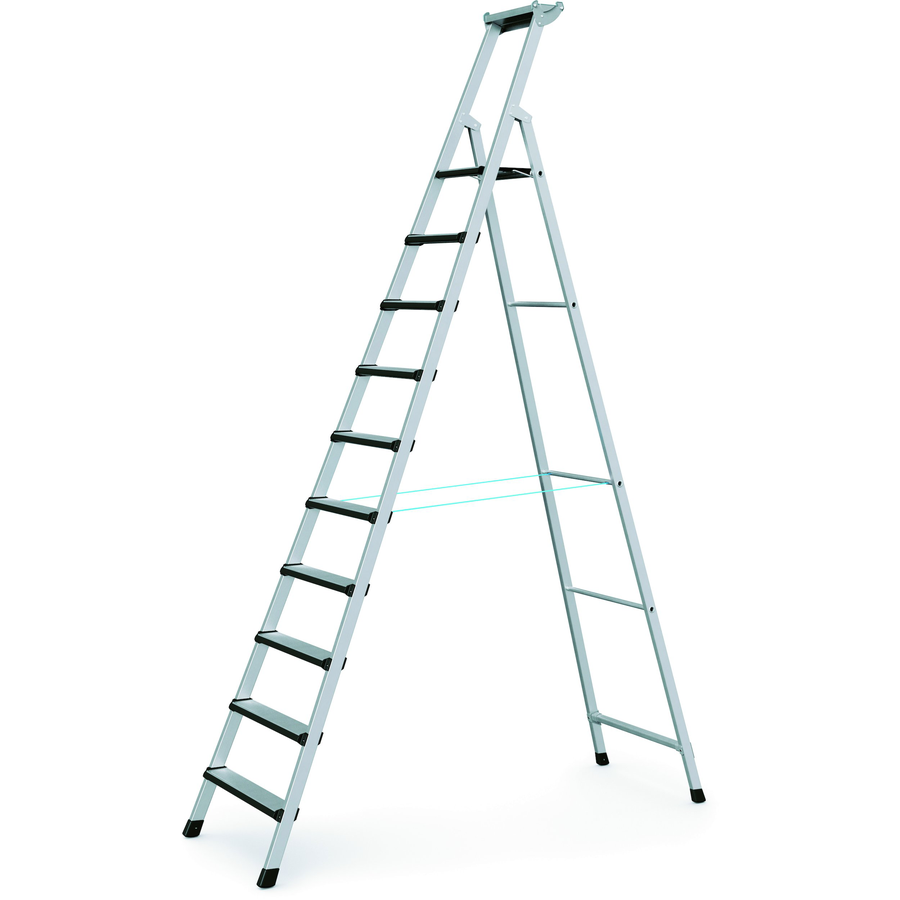 ZARGES Bockleiter Comfortstep S 10, Arbeitshöhe 4.5m