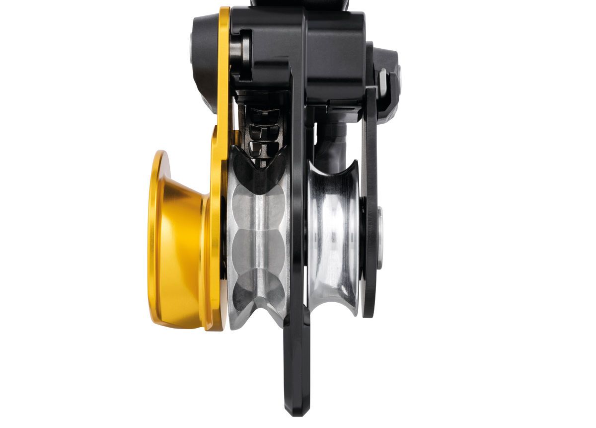 PETZL Doppelte Umlenkrolle TWIN RELEASE