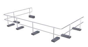 Schutzgeländer ABS Guard OnTop Weight Set