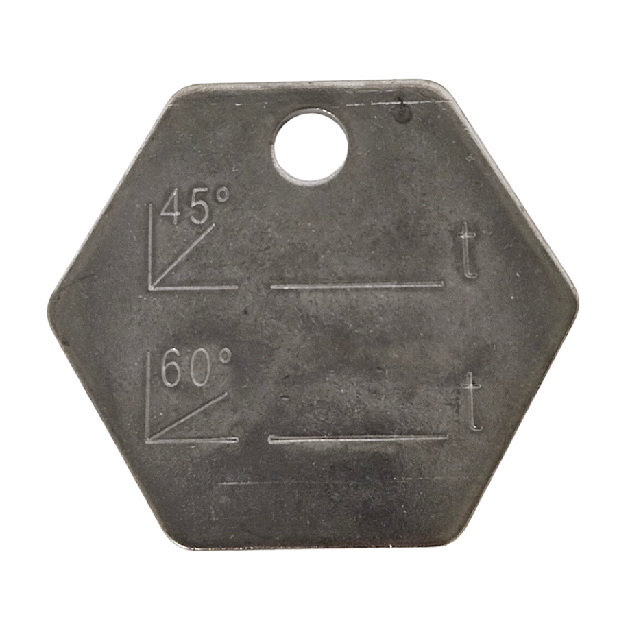 Kennzeichnungsanhänger INOX für 2/3/4-Strang Anschlagketten