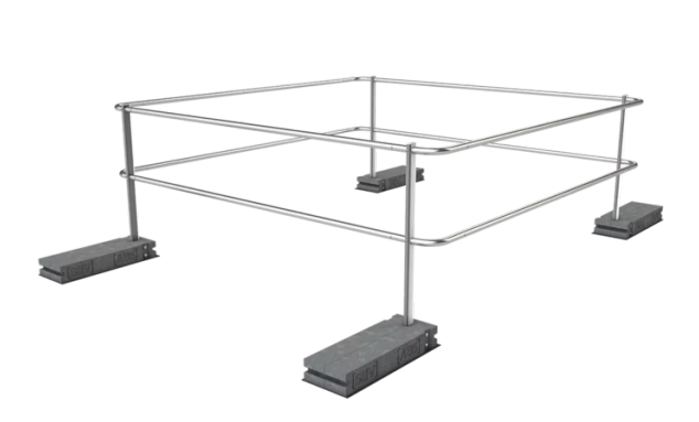 Schutzgeländer ABS Dome OnTop Weight