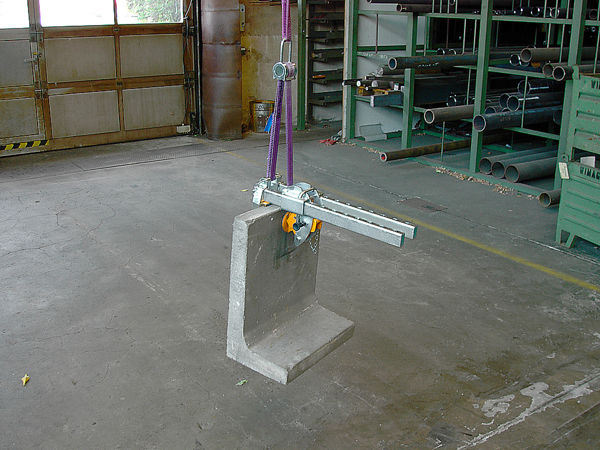 Blockzange Tragfähigkeit 500 kg Spannbereich 10-500 mm