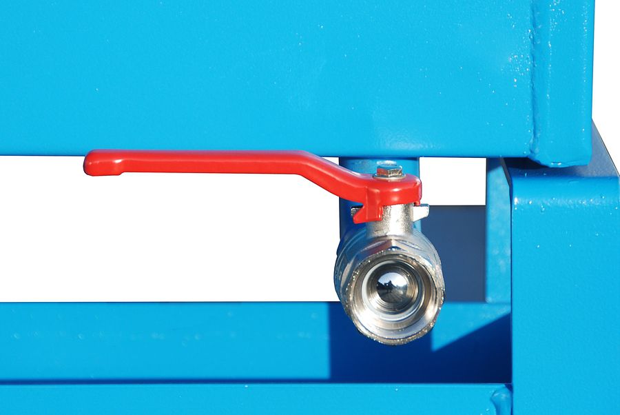 Späne-Kastenwagen SKW-ET 400, lackiert, 400l, Blau