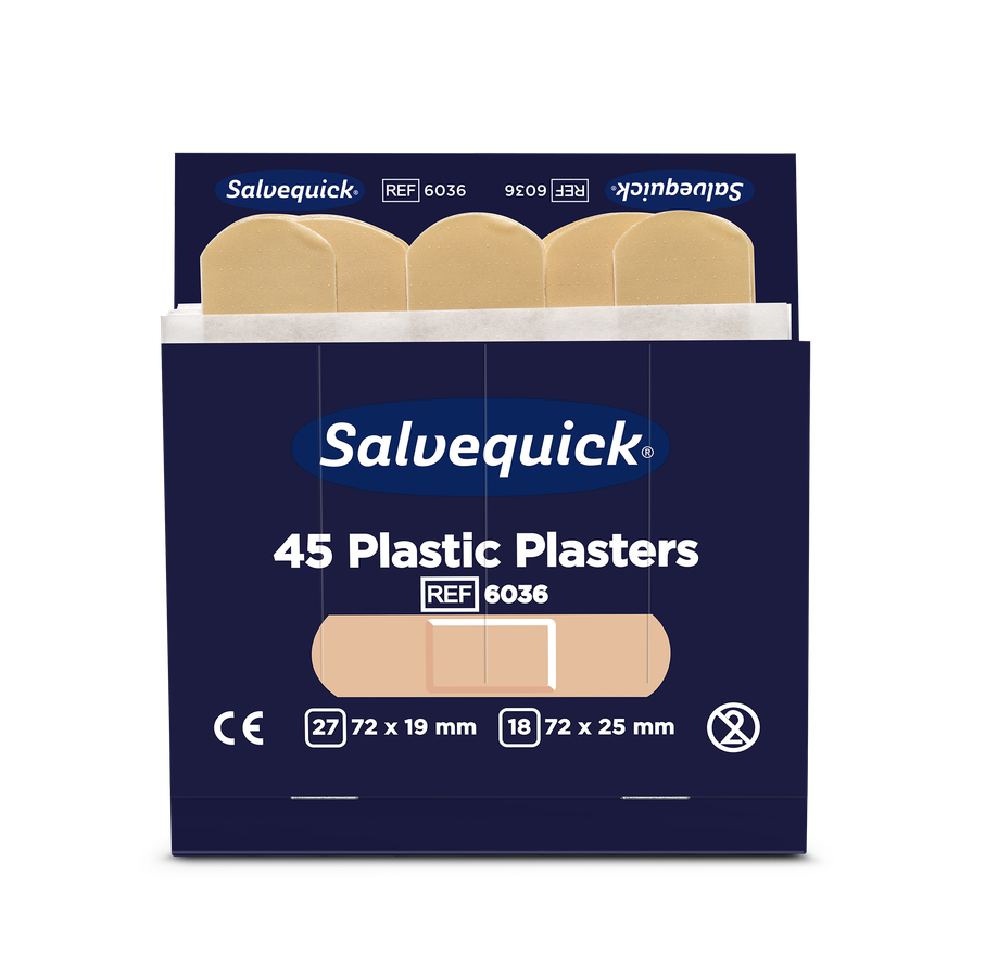 Cederroth Salvequick Wasserabweisende Pflaster