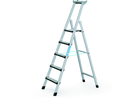 ZARGES Bockleiter Comfortstep S mit gepolsterten Stufen